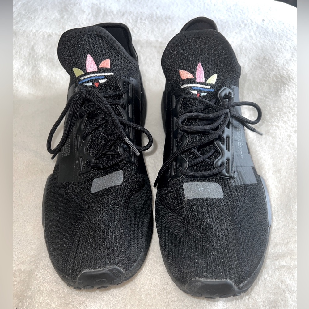 Adidas Originals NMD_R1.V2 "Triple Black" Sneakers [GX3777] Men's Size 12